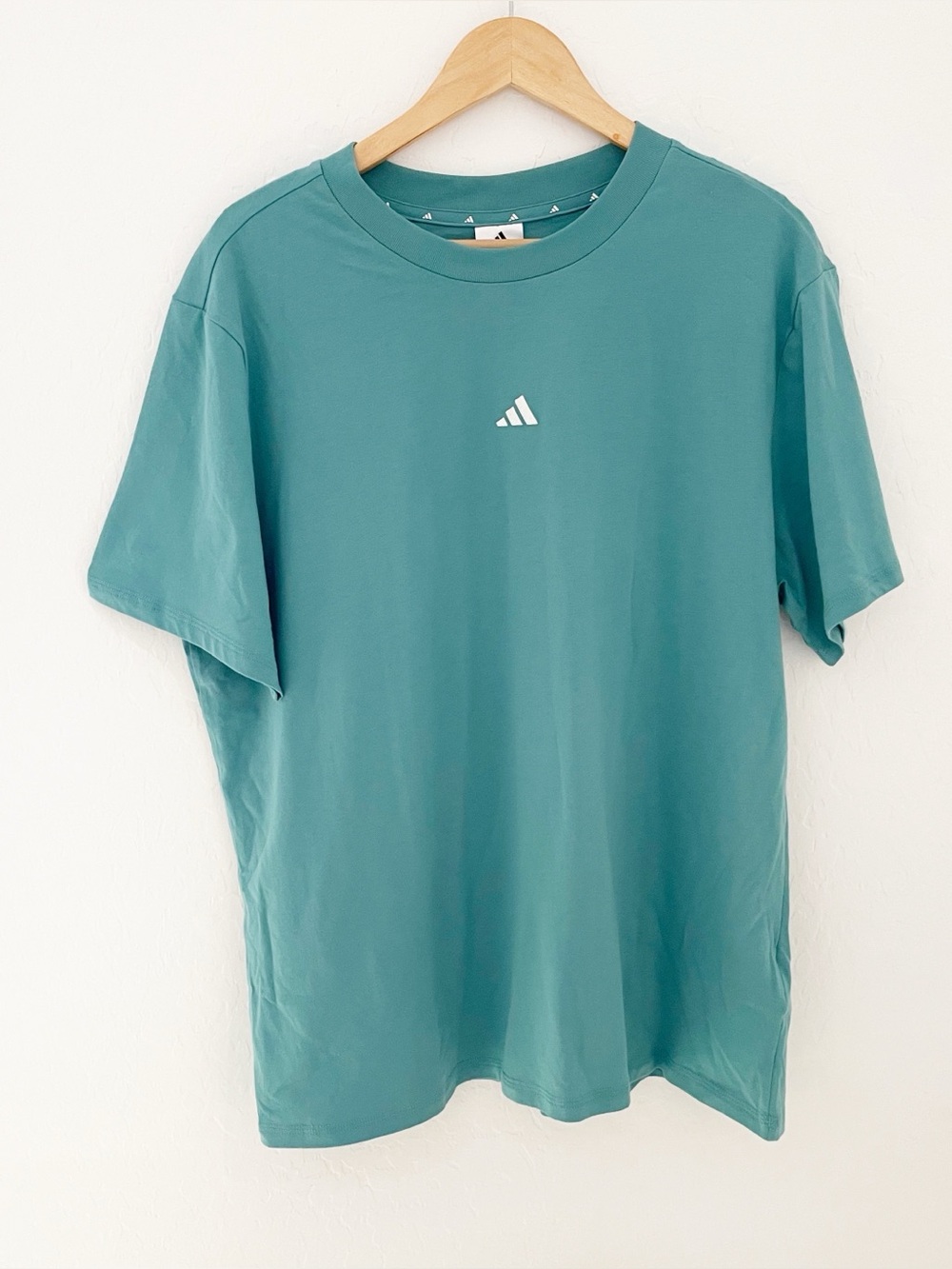 Adidas NWT teal logo crewneck tea size 1X